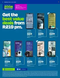 Telkom catalogue Page 4: Honor X7d €6.829,00, Oppo A6 €10.039,00