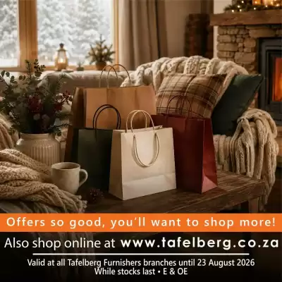 Tafelberg Furnishers (valid until 23-08)
