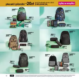 Empik gazetka Strona 13: Plecak Papercut granatowy €179,00, Plecak dziecięcy Piksele €69,99