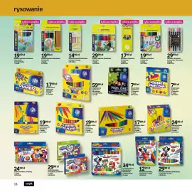 Empik gazetka Strona 19: Kredki ołówkowe FC Barcelona €19,99, Flamastry FC Barcelona €14,99