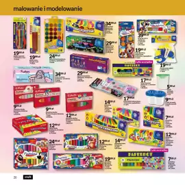 Empik gazetka Strona 21: Paperdot wycinanka samoprzylepna A4 €14,99, Oxford blok rysunkowy A4 €8,99