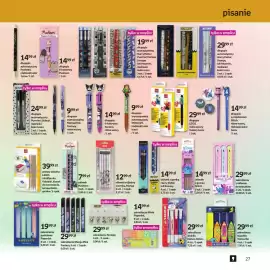 Empik gazetka Strona 28: Zeszyt A5 botaniczny i kosmiczny 60 kartek kratka €6,99, Zeszyt A5 z psami 16 kartek kratka €3,99
