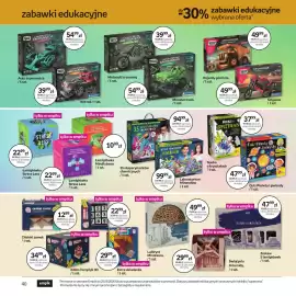 Empik gazetka Strona 42: Książka Krok po kroku Elementarz 2-latka €39,99, Książka Gotowi do szkoły Czytam €19,99