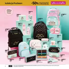 Empik gazetka Strona 6: Zestaw 3 kosmetyczek Pusheen €89,99, Etui na okulary Pusheen różowe €29,99