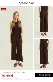 Greenpoint gazetka tydzień 33 Strona 4: Spodnie damskie luźne brązowe przed kostkę Greenpoint €99,99