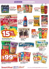 Catálogo Smart & Final semana 33 Página 6: First Street Sparkling Water €99,90