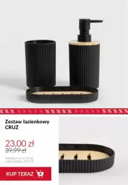 Homla gazetka tydzień 33 Strona 2: Zestaw łazienkowy Cruz €23,00