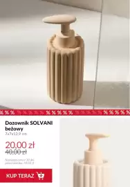 Homla gazetka tydzień 33 Strona 5: Dozownik Solvani beżowy €20,00