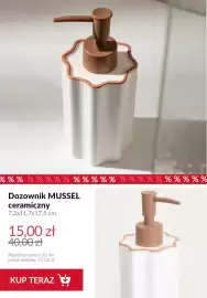 Homla gazetka tydzień 33 Strona 9: Dozownik ceramiczny Mussel €15,00