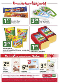 Marketvita gazetka Strona 2: Wiórki kokosowe Auchan €3,19, Twaróg Wiejski tłusty Piątnica €3,99