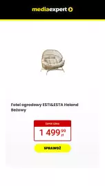 Media Expert gazetka Strona 10: Fotel ogrodowy Esti & Esta Holand €1.299,00