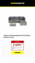 Media Expert gazetka Strona 13: Zestaw mebli ogrodowych Patio Liliane Brązowo-szary €2.699,99