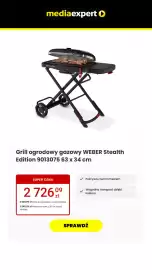 Media Expert gazetka Strona 6: Grill ogrodowy gazowy Weber Stealth Edition €2.726,09