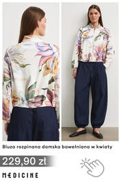 Medicine gazetka Strona 14: Bluza rozpinana damska bawełniana w kwiaty Medicine €229,90
