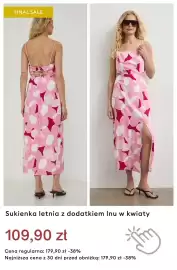 Medicine gazetka Strona 7: Sukienka letnia z dodatkiem lnu w kwiaty €109,90