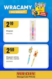 MR. DIY gazetka Strona 10: Długopis MR. D.I.Y €2,10, Długopis żelowy MR. D.I.Y. 0,5 mm czarny €2,50