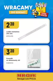 MR. DIY gazetka Strona 11: Koszulki na dokumenty A4 Chanyi 20-pak €3,30, Linijka metalowa 30 cm €2,30