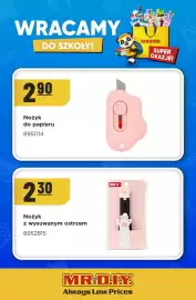 MR. DIY gazetka Strona 7: Nożyk z wysuwanym ostrzem MR. D.I.Y €2,30, Nożyk do papieru MR. D.I.Y €2,90