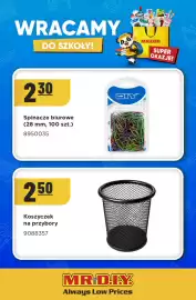 MR. DIY gazetka Strona 9: Spinacze biurowe MR.D.I.Y. 28 mm €2,30, Koszyczek na przybory €2,50