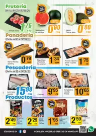 Folleto Economy Cash Página 2: SPAR helado bombón almendrado €1,95, Sandía baja en semillas €0,60