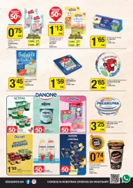 Folleto Economy Cash Página 4: Danone Proteina Natillas €0,90, SPAR café capuccino €0,74