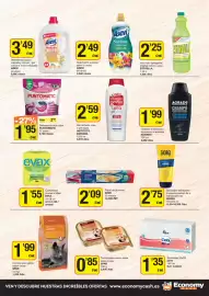 Folleto Economy Cash Página 7: Estrella lejía con detergente €2,25, Instituto español gel de baño urea €2,59
