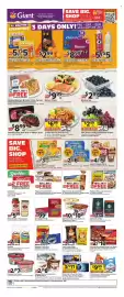 Giant Food weekly ad week 33 Page 1: Häagen-Dazs Ice Cream, Bars or Waffle Cones €8,00