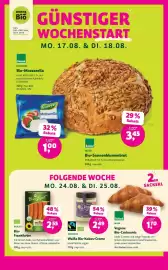 Denn's Biomarkt Flugblatt Seite 5: Bio-Frankfurter €2,55, Brinkers Weiße Bio-Kokos-Creme €2,49