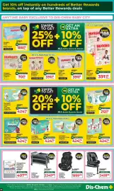 Dis-Chem catalogue Page 24: Chelino Daytona Stages Car Seat €1.999,99, Bambino I-Swivel 360° Car Seat Cobalt €3.499,99