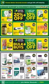 Dis-Chem catalogue Page 4: PromuCoff Syrup €169,99, Brain Child Omega-3, Vitamins & Minerals €349,99