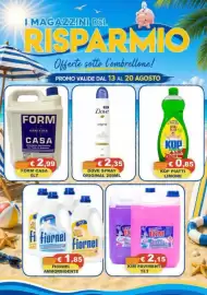 Volantino Magazzini del Risparmio settimana 33 Pagina 2: Form casa €2,99, Kim pavimenti €2,15