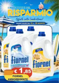 Volantino Magazzini del Risparmio settimana 33 Pagina 21: Fiornel ammorbidente €1,85