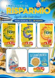 Volantino Magazzini del Risparmio settimana 33 Pagina 4: Riso Flora Insalata €1,79, Riso Flora Basmati €2,65