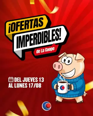 Cooperativa Obrera (válido hasta 17-08)