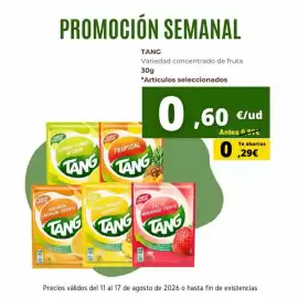 Folleto Supermercados Tu Alteza Página 6: Tang - variedad concentrado de fruta €0,60