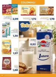 Volantino Moderna Pagina 18: Mulino Bianco Pancake €1,57, Valsòia avena drink mandorla drink riso drink senza zuccheri €1,30