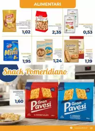 Volantino Moderna Pagina 27: Mulino Bianco Granetti Dorati Integrali €1,19, Galbusera tra mini snack €1,95