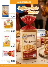 Volantino Moderna Pagina 28: Roberto Pinsa €1,50, Roberto Pane Mega Hamburger Sesamo €1,09