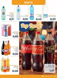 Volantino Moderna Pagina 29: Acqua naturale Lauretana €0,42, Vera acqua naturale €0,16