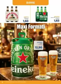 Volantino Moderna Pagina 32: Birra Moretti €1,60, Heineken birra bottiglia €1,83