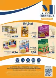 Volantino Moderna Pagina 42: Miglior cane manzo pollo tacchino €1,04, Friskies cane secco active balance €6,36