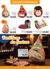Volantino Moderna Pagina 5: Prosciutto di Parma Bedogni Egidio €18,00, Rigamonti bresaola valtellina €22,80