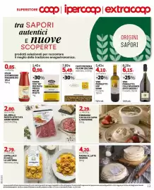 Volantino Extracoop Pagina 13: Caffè per moka Filicori Zecchini €5,49, Farina per pasta fresca Molini Pivetti €0,98