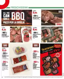 Volantino Extracoop Pagina 16: Summer on Fire Martini, Braciole di suino italiano Coop €5,90