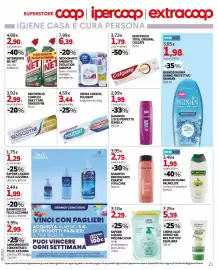 Volantino Extracoop Pagina 21: Dentifricio complex daily care Sensodyne €2,99, Shampoo rinforzante keratin vitalcare €2,75