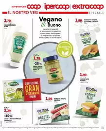 Volantino Extracoop Pagina 23: Cordon Bleu Valsoia €1,99, Maionese vegan Heinz €2,70