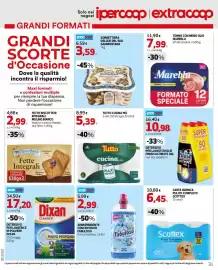 Volantino Extracoop Pagina 31: Tutto cucina più €5,39, Fette Integrali Mulino Bianco €2,99