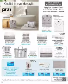 Volantino Extracoop Pagina 34: Tappeto bagno grigio perla €4,90, Vassoio porta lavette Vesta €9,90