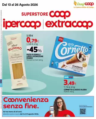 Extracoop (valido fino al 26-08)
