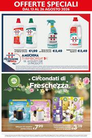 Volantino Maxi Supermercati Pagina 16: Diffusore oli completo peonia e brezza €7,99, Profumatori bastoncini Air Wick €3,19